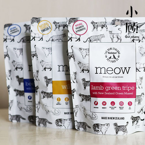 meow猫零食冻干羊牛肚野山脱水