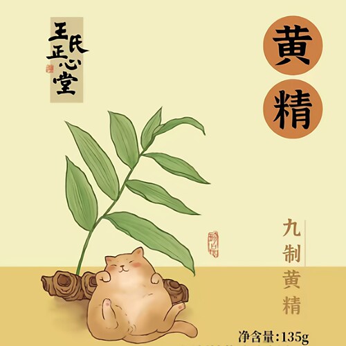 医者正心黄精九蒸九晒