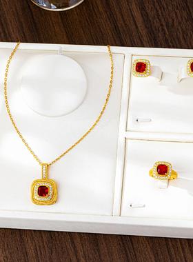 国潮宫廷风小方糖饰品套装