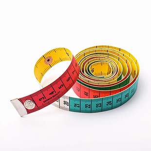 德国皮尺量衣尺三围尺裁缝尺服装尺软尺皮尺卷尺1.5米尺子缝纫尺