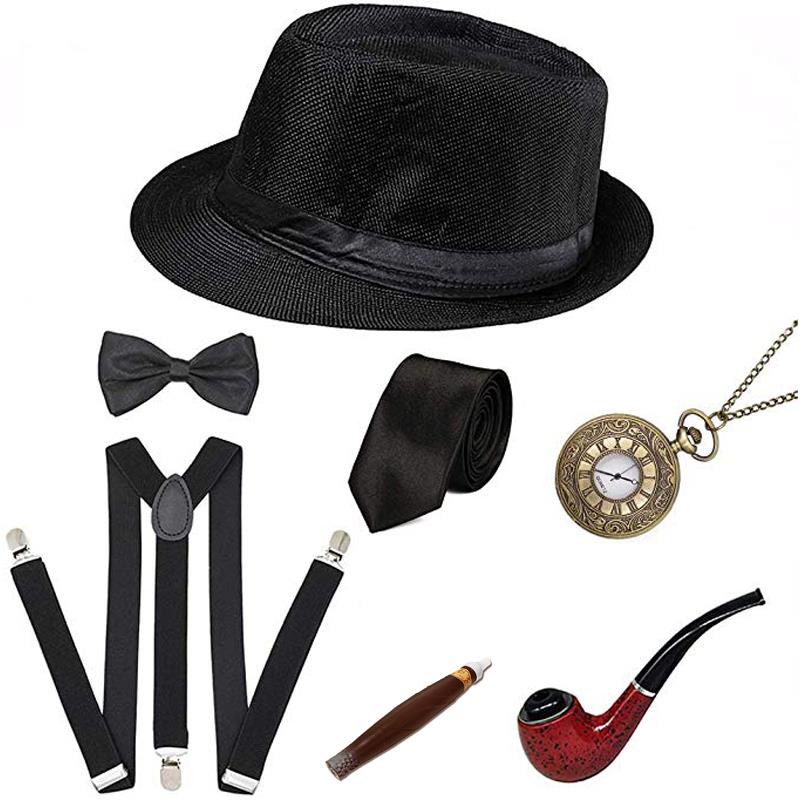 Men Gatsby Party Props 1920S Theme Cosplay Stage Performance-封面