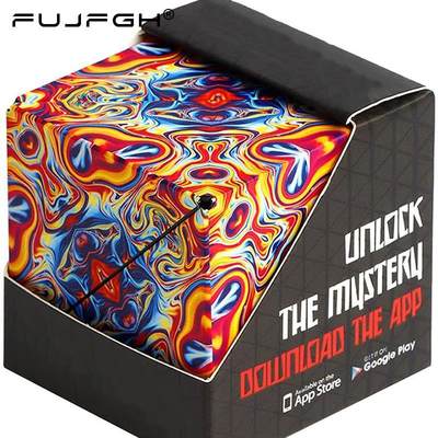 Shashibo Cube Magnet Fidget Changeable Magnetic Magic Cube A