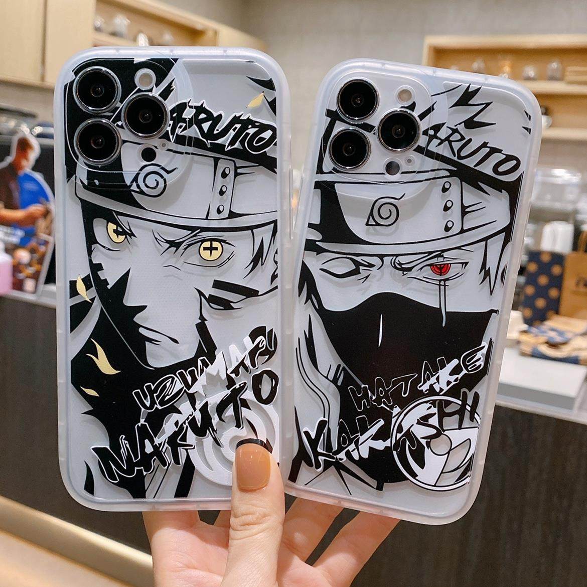 naruto case for iphone 14pro max Hatake casing 13promax 12 11适用苹果8plus手机壳软壳卡通火影保护套15