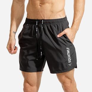 quality Quick drying gym shorts for men sport workout pants