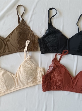 B21-02女式无钢圈薄款文胸内衣胸罩bra夏季舒适软美背基础款AB杯