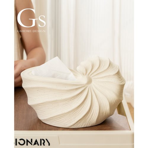 【小红书同款】陶瓷纸巾盒送弹簧