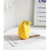 北欧现代ins风水果花瓶摆件仿真花高档家居玄关装 饰品客厅礼物