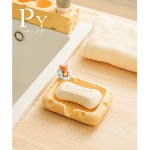 【热销1w件】可沥水奶酪肥皂盒