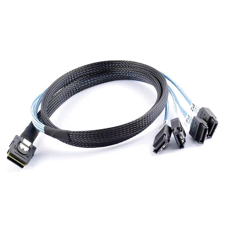 一手拖四8087转SAS连接线