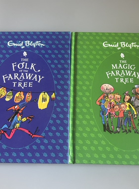 精装彩图The Magic Faraway Tree 魔法树儿童桥梁章节书2本