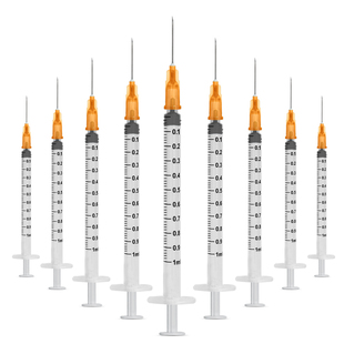 医用无菌注射器1 20ml10毫升一次性带针头针筒针管注器打针DF