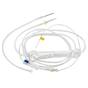 20套康德莱一次性使用无菌输血器带针医用输血液管0.9*28mm针头DF