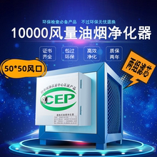厂家直供10000风量静电油烟净化器商用餐饮饭店厨房环保油烟分离