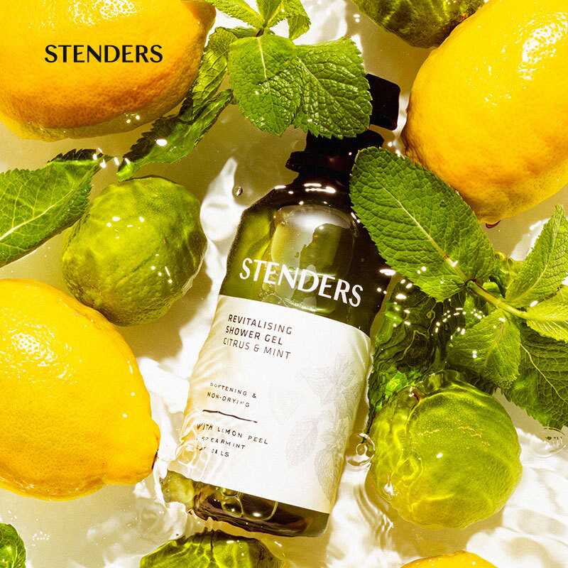 精油薄荷醒肤沐浴啫喱STENDERS