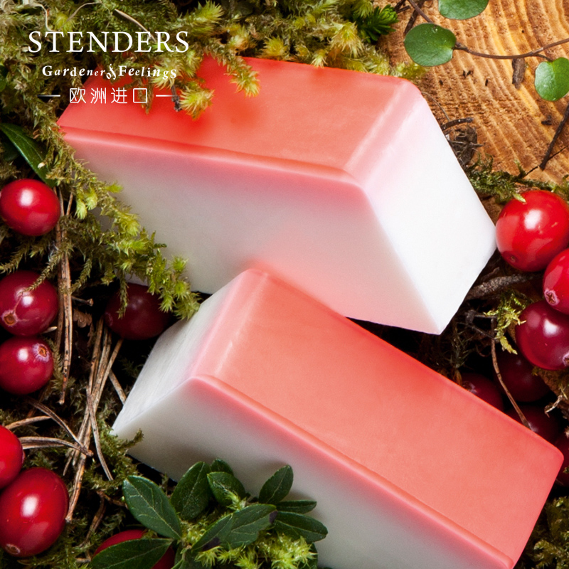 STENDERS/施丹兰蔓越莓精油皂 100g 深层滋养 洁面身体可用手工皂