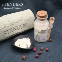 STENDERS/施丹兰玫瑰浴奶 100g 泡浴牛奶浴嫩肤 儿童可用带花瓣