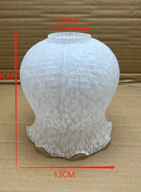 磨砂灯罩玻璃替换奶白