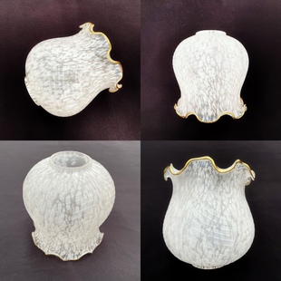 磨砂玻璃灯罩e27灯口孔欧式 吊灯壁灯客厅外壳灯具配件台灯diy新款