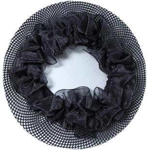 隐形发网小女孩芭蕾舞蹈考级盘发网兜头花儿童丸子头盘发神器头饰