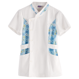 乐倍康护士服分体工作服印花长袖女儿科美容院医院月嫂上户家居服