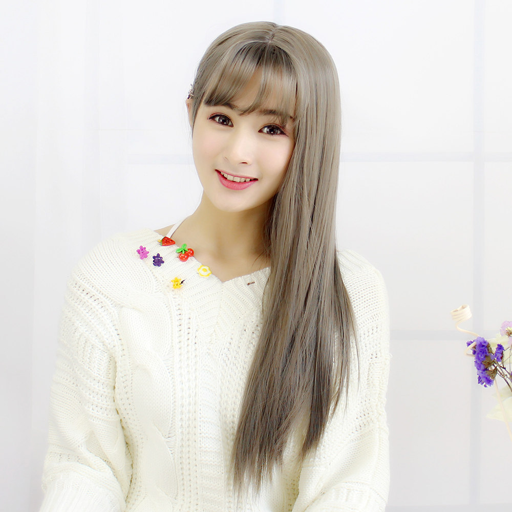 Perruque Long cheveux raides - Ref 2608355 Image 5