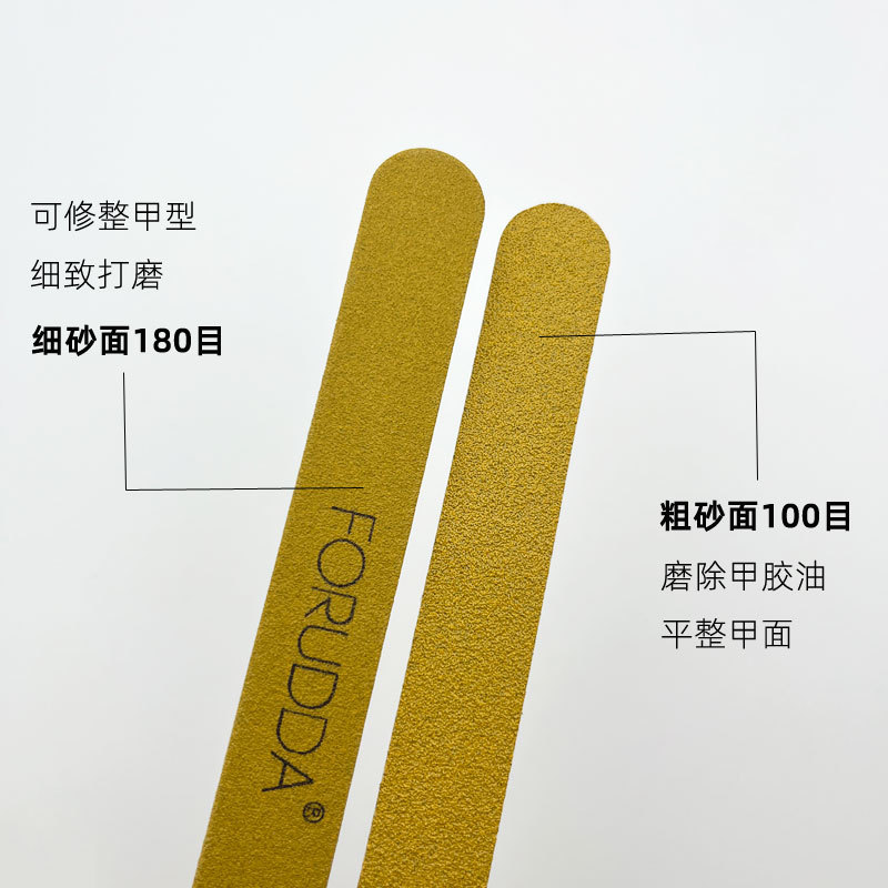 金刚砂美甲搓条超薄指甲锉磨指甲砂条美甲店用修型打磨条美甲工具图片
