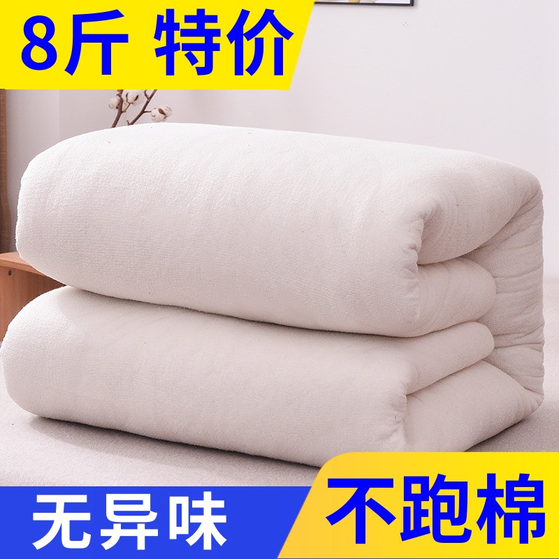 棉花被子被芯棉絮床垫加厚保暖