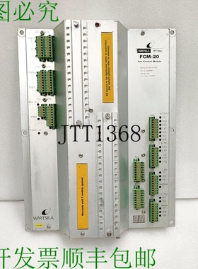 原装供应瓦锡兰 FCM-20 修订版 06 Rt-Flex 107 341 473 001