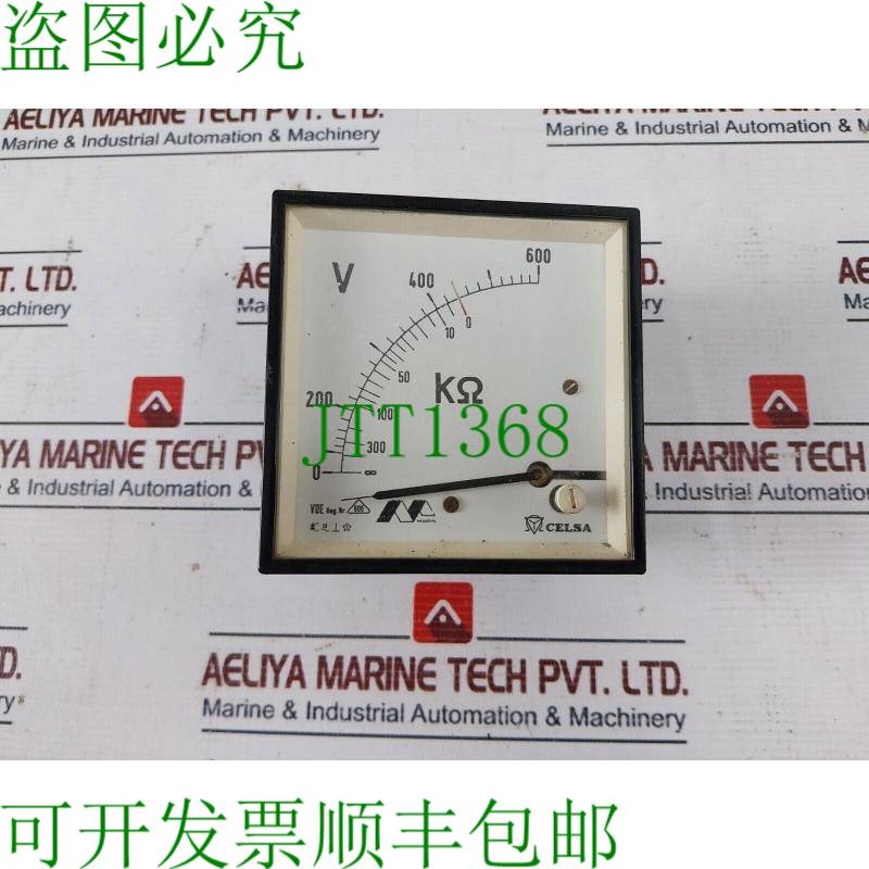 原装供应Celsa 0-600伏电压表605