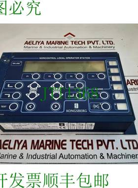 原装供应Kongsberg Norcontrol 8100158 本地操作站 Da
