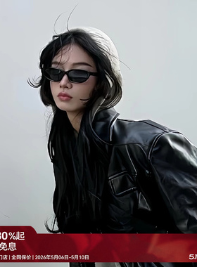 黄景瑜同款 木九十猫眼窄框太阳墨镜偏光防晒紫外线男女新款SK706
