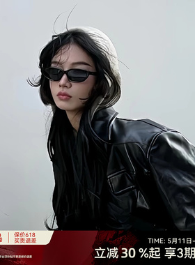 【520礼物】黄景瑜同款 木九十猫眼窄框太阳墨镜偏光防晒女SK706