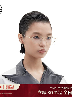 木九十金丝眼镜男近视女度数可配新款超轻合金钛架镜框MJ101FJ039