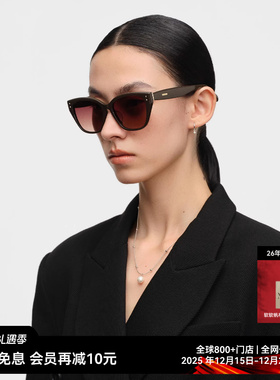 木九十玳瑁色防晒时尚太阳眼镜