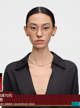 【26新品】木九十眼镜框钛金属镜框方圆形细框超轻镜架MJ11FN1036