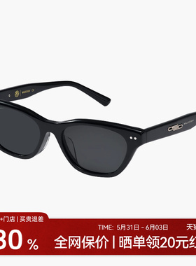 【MAO系列】木九十时尚新上扬猫眼窄框墨镜偏光太阳镜MJ102SK709
