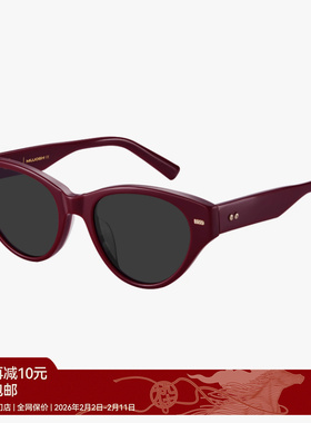 【刘亦菲同款藏作】木九十时尚新品三角猫眼墨镜高级感MJ101SK543