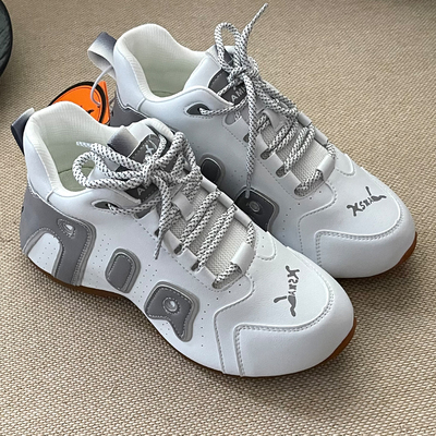 真皮回弹增高防滑老爹鞋女款