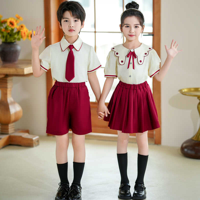 幼儿园毕业六一夏季拍照演出服