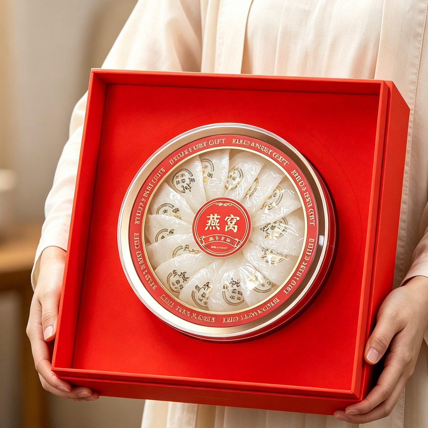 高档250克燕窝溯源码礼品盒空盒