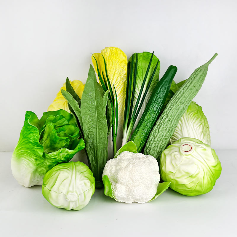 仿真蔬菜模型青菜厨房装饰摆设
