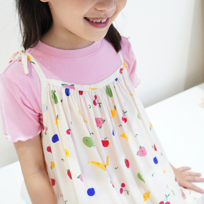 mejr女童吊带连衣裙夏季吊带裙