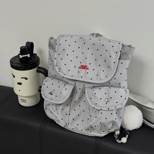 NICE原创设计书包女大学生背包2025新款 双肩包旅游轻便大容量书包