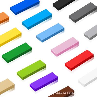 63864积木MOC零件1x3配件光面板