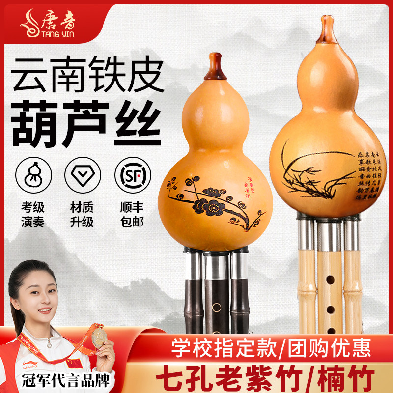 唐音天然葫芦丝乐器小学生专用c调降b调初学成人老年人DGFA旗舰店