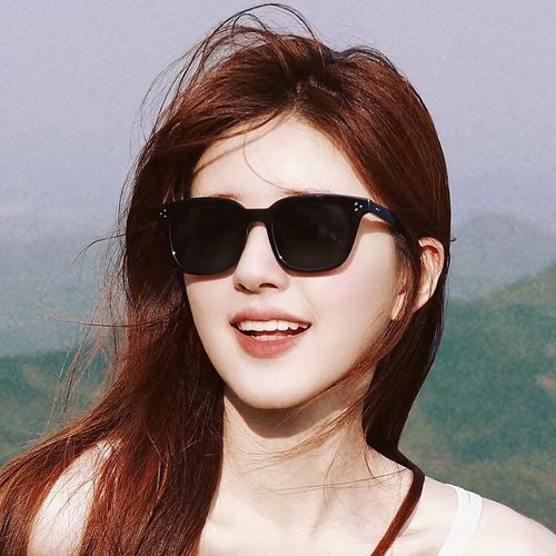 防紫外线方形墨镜女赵露思同款女