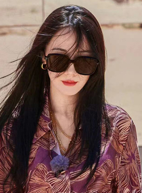 2024新款迪丽热巴同款太阳眼镜女