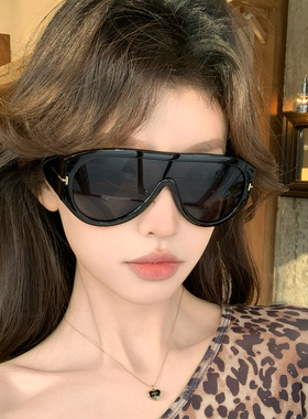 美式大框太阳眼镜女显脸小潮