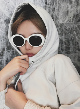 周扬青同款女个性街拍太阳眼镜