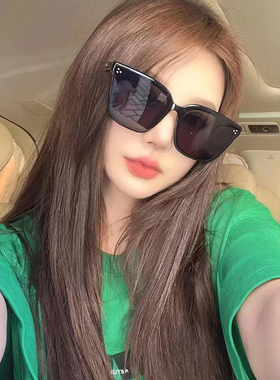 GM新款大框墨镜女韩系防紫外线